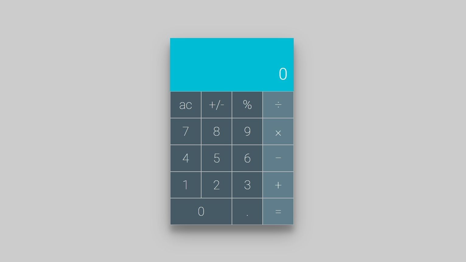 JavaScript Calculator project thumbnail.